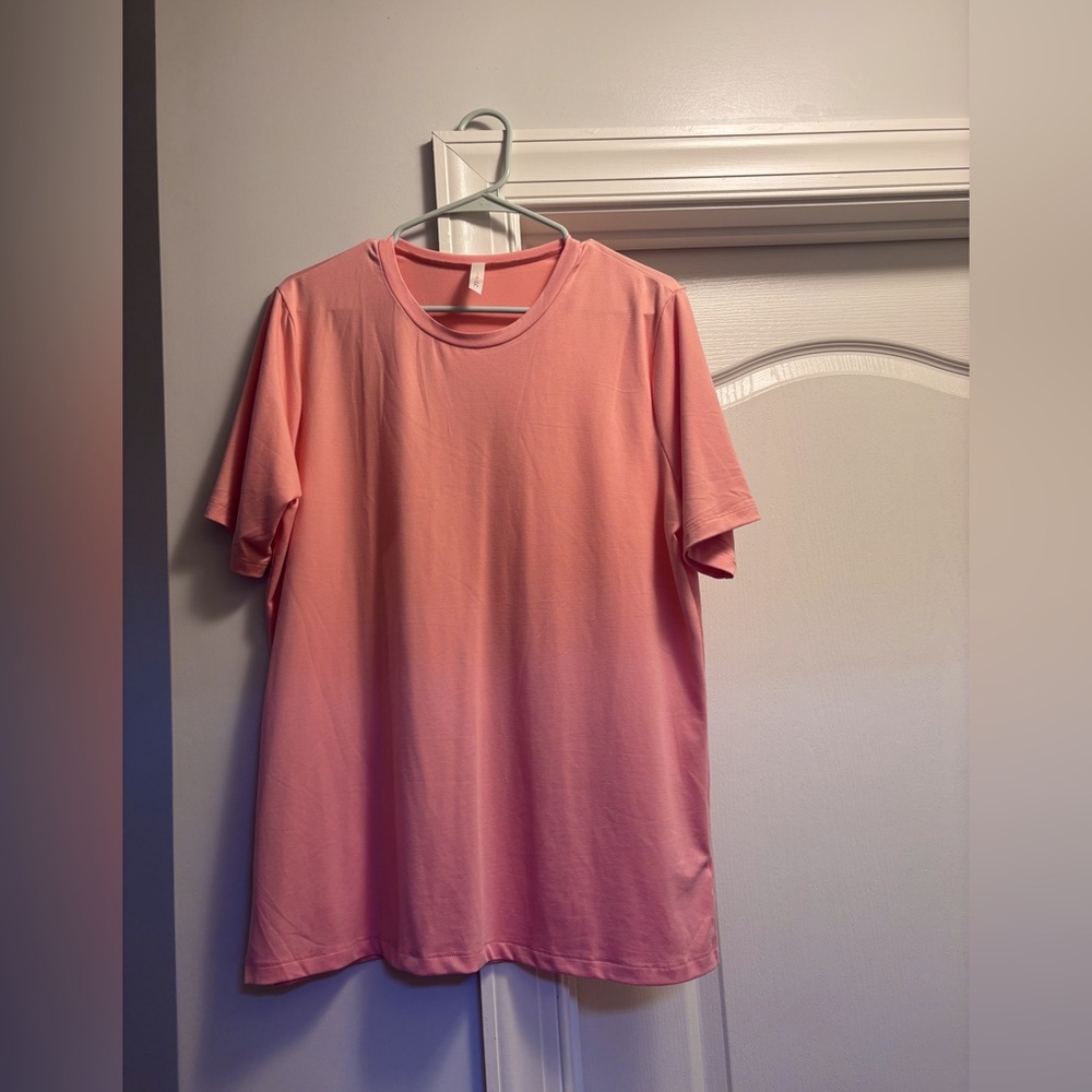 Basic Solid Round Neck Tee
